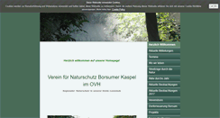 Desktop Screenshot of naturschutzverein-borsum.de